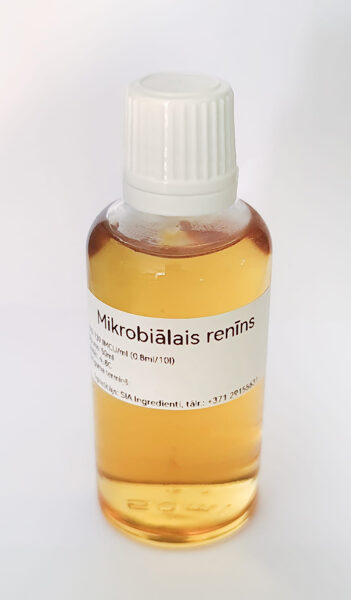 Liquid Microbial Rennet (enzyme) 50ml cheese ferment, Micromilk